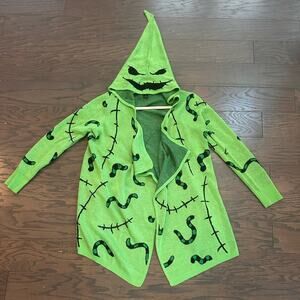 Disney The Nightmare Before Christmas Oogie Boogie Cardigan Size Medium